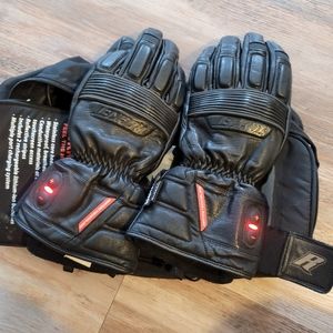 Rocket Heated motorcycle Gloves size large